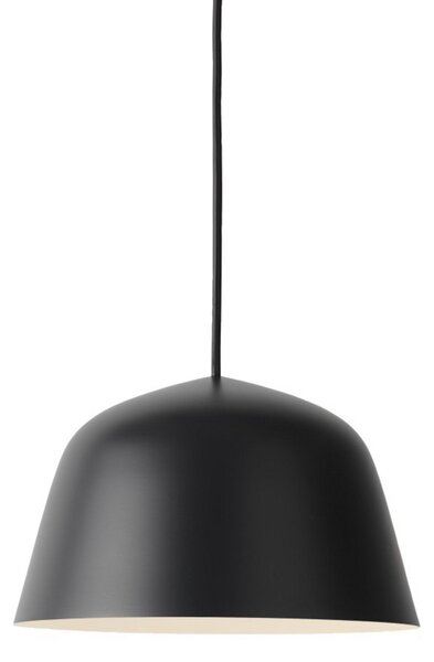 Závěsná svítidlo Muuto, Černá, Obývací pokoj, Hliník