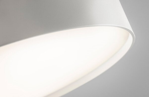 Stropní Lampa LIGHT-POINT, stmívatelné, Bílá, Obývací pokoj, Hliník
