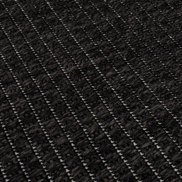 Flair Rugs, AKCE: 200x290 cm Kusový koberec Aruba Alfresco Weave Charcoal – na ven i na doma, černá, chodba / předsíň