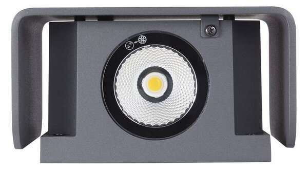 LA 1002900 VÝPRODEJ VZORKU Nástěnné svítidlo MANA antracit LED 12W 325lm 3000K - BIG WHITE (SLV)