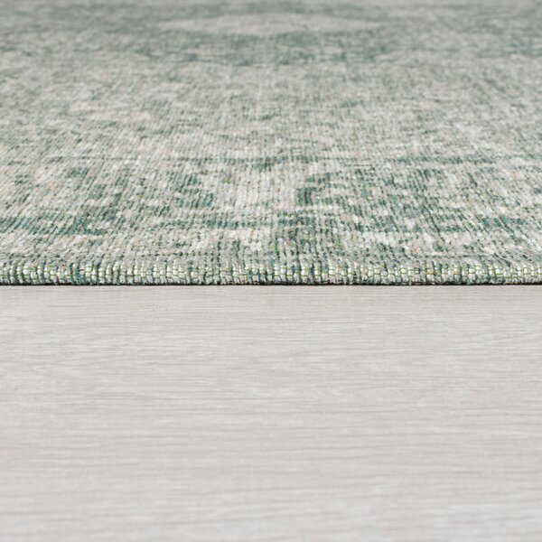 Flair Rugs, Kusový koberec Manhattan Antique Green, 120x170, zelená, ložnice