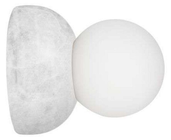 Nástěnná Svítidla Globen Lighting, Torrano, stmívatelné, Bílá, Obývací pokoj, Sklo, Design