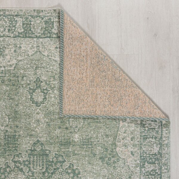 Flair Rugs, Kusový koberec Manhattan Antique Green, 120x170, zelená, ložnice