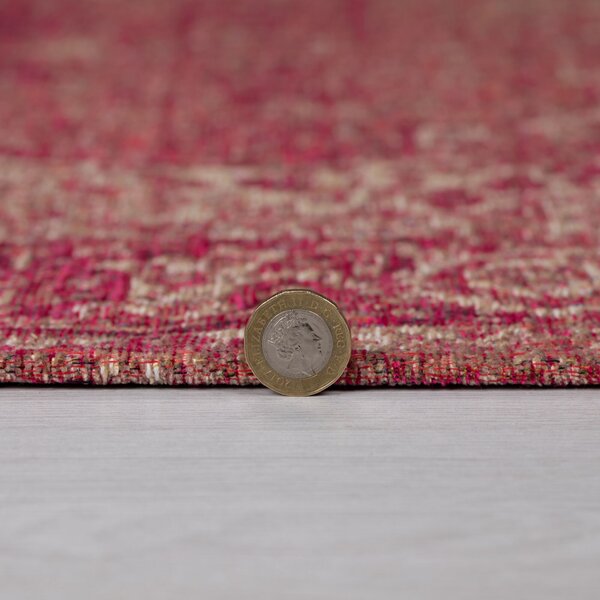 Flair Rugs, Kusový koberec Manhattan Antique Pink, 120x170, růžová, ložnice