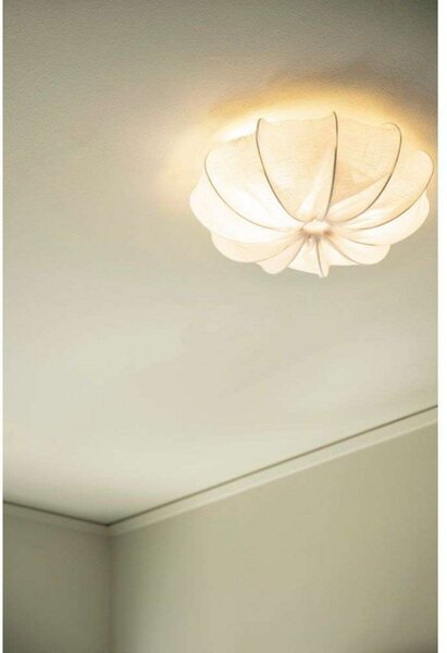 Stropní Lampa Watt & Veke, stmívatelné, Bílá, Ložnice, Tkanina / Textil, Skandinávský