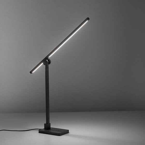 Paul Neuhaus Stolní LED lampa PURE GRAFO, 8W, v. 83,5 cm, 3000K stmívatelná