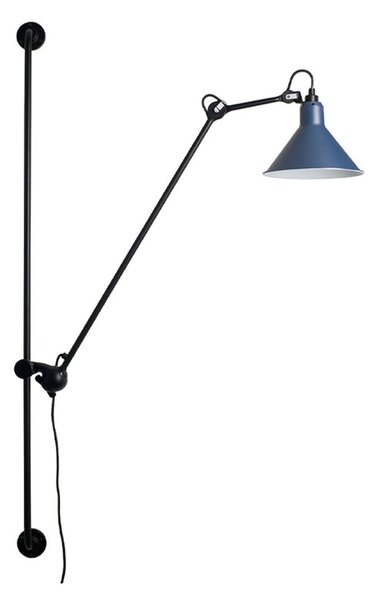 Nástěnná Svítidla Lampe Gras, Černá, Obývací pokoj, Kov, Industriální design