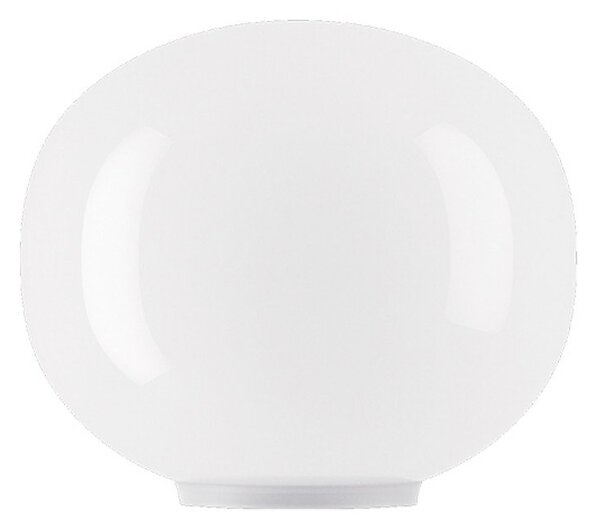 Stolní lampa Lodes, Bílá, Obývací pokoj, Sklo