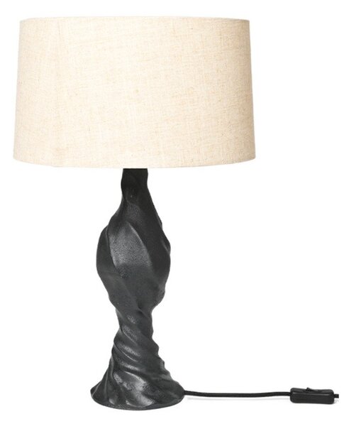 Stolní lampa ferm LIVING, Černá, Obývací pokoj, Hliník