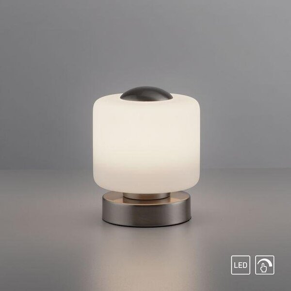 Paul Neuhaus Stolní LED lampa BOTA, 7W, v.15,5 cm, 3000K stmívatelná, dotykový stmívač Barva: Mosaz