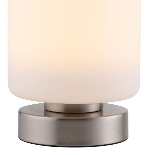 Paul Neuhaus Stolní LED lampa BOTA, 7W, v.15,5 cm, 3000K stmívatelná, dotykový stmívač Barva: Mosaz