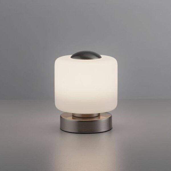 Paul Neuhaus Stolní LED lampa BOTA, 7W, v.15,5 cm, 3000K stmívatelná, dotykový stmívač Barva: Mosaz