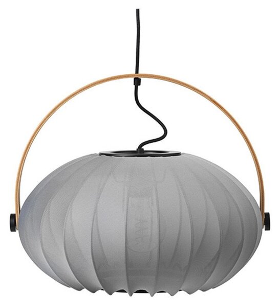Závěsná svítidlo Halo Design, Šedá, Obývací pokoj, Hliník