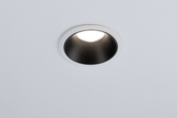 P 93402 Vestavné svítidlo LED Cole 3x6,5W bílá/černá mat 3-krokové-stmívatelné 2700K teplá bílá - PAULMANN