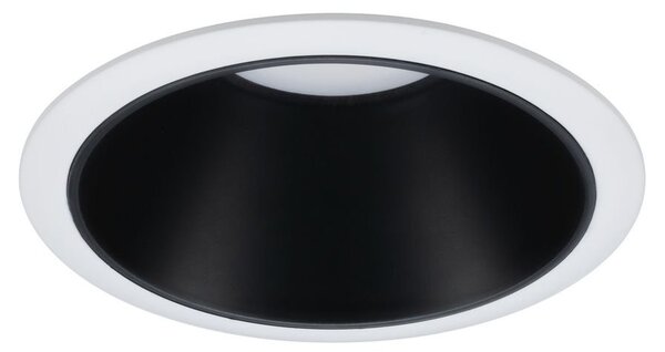 P 93402 Vestavné svítidlo LED Cole 3x6,5W bílá/černá mat 3-krokové-stmívatelné 2700K teplá bílá - PAULMANN