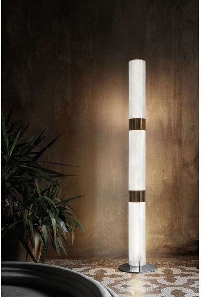 Stojací Lampa Slamp, Transparentní, Obývací pokoj, Plast