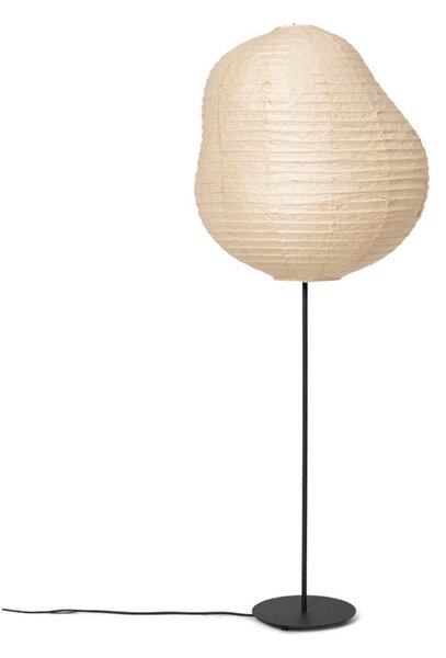 Stojací Lampa ferm LIVING, Béžová, Obývací pokoj, Papír / Karton