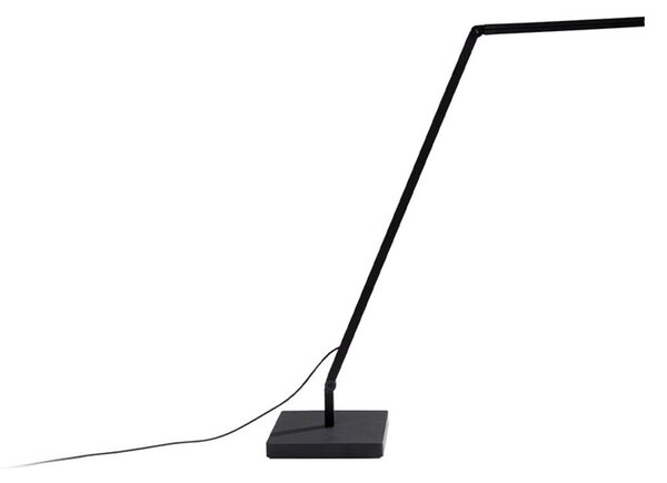 Stolní lampa Nemo Lighting, stmívatelné, Černá, Pracovna, Hliník