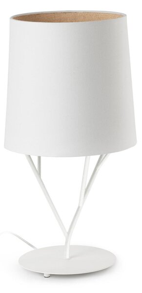 TREE bílá stolní lampa 1L - FARO