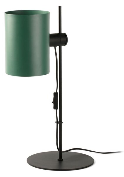 GUADALUPE černá/zelená stolní lampa - FARO