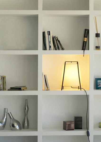 AKANE 350 béžová stolní lampa - FARO