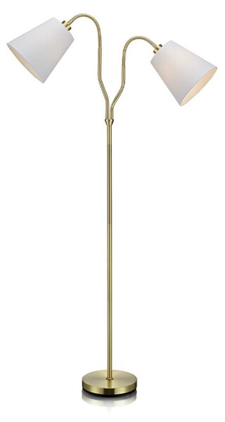 Stojací Lampa Markslöjd, Zlatá / mosazná, Obývací pokoj, Kov