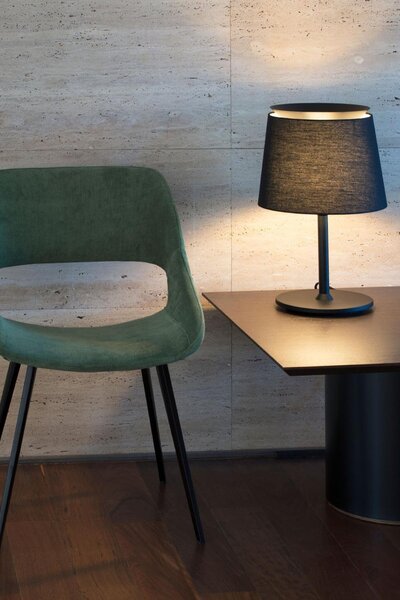 SAVOY černá stolní lampa - FARO