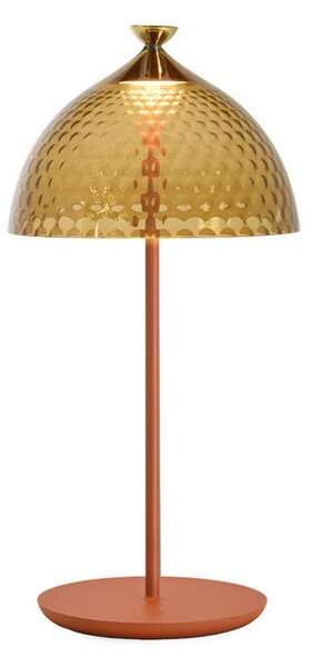 Stolní lampa Kartell, Oranžová, Ložnice, Hliník
