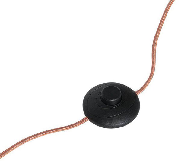Stojací Lampa Hübsch, Hnědá / Rezavá, Obývací pokoj, Kov, Design