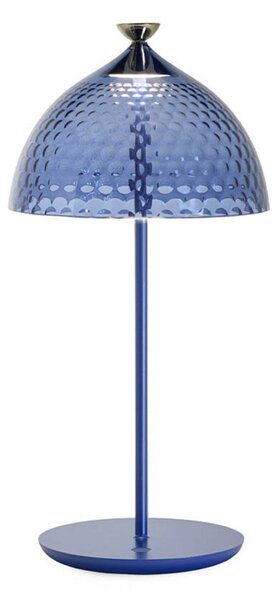 Stolní lampa Kartell, Modrá, Ložnice, Hliník