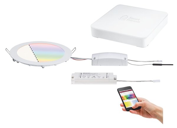 P 5012 SmartHome startovací sada More 225mm měnitelná bílá včetně SmartFriends Box - PAULMANN