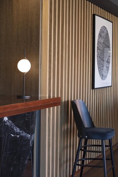 LE VITA černá stolní lampa stmívatelná - FARO