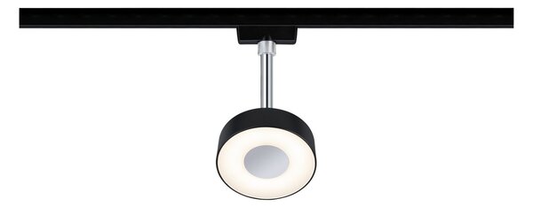 P 96915 URail LED-spot Circle 5W černá mat 2700K kov/umělá hmota stmívatelné - PAULMANN