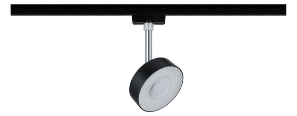 P 96915 URail LED-spot Circle 5W černá mat 2700K kov/umělá hmota stmívatelné - PAULMANN