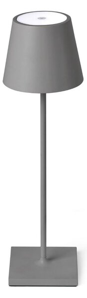 TOC 380 šedá přenosná stolní lampa - FARO