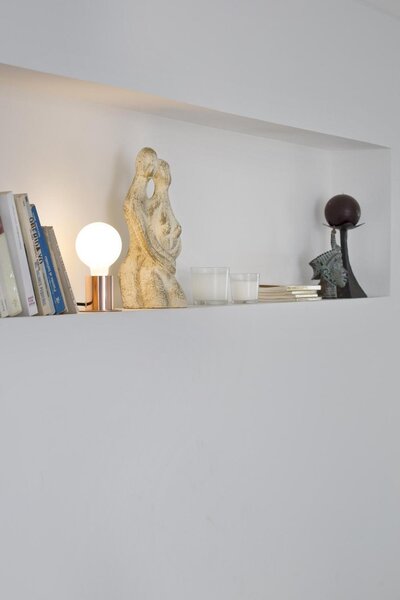 TEN měďená stolní lampa - FARO