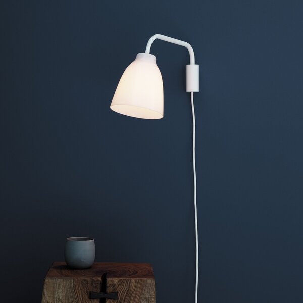 Nástěnná Svítidla FRITZ HANSEN, Caravaggio, stmívatelné, Bílá, Obývací pokoj, Kov, Design