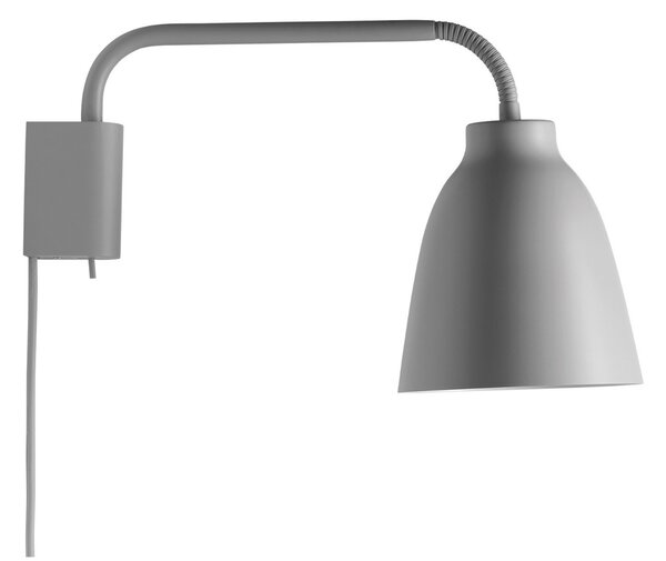 Nástěnná Svítidla FRITZ HANSEN, Caravaggio, stmívatelné, Šedá, Obývací pokoj, Kov, Design