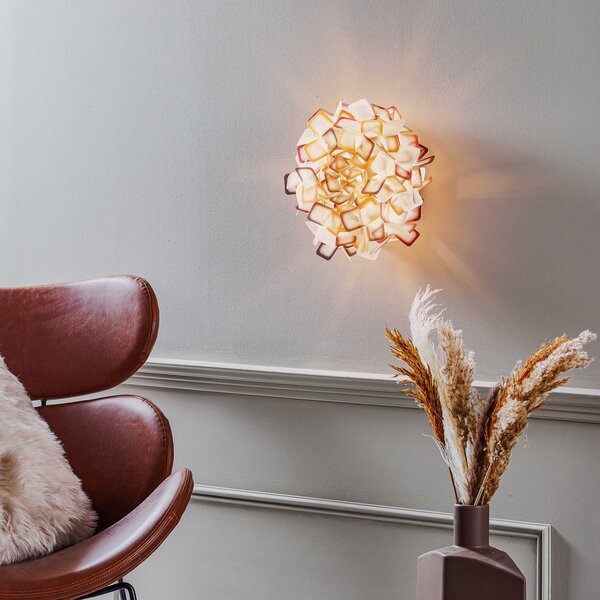 Stropní Lampa Slamp, Clizia, stmívatelné, Bílá, Obývací pokoj, Plast, Design