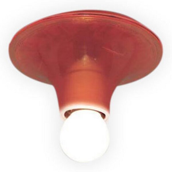 Stropní Lampa Artemide, Teti, stmívatelné, Oranžová, Obývací pokoj, Plast, Design