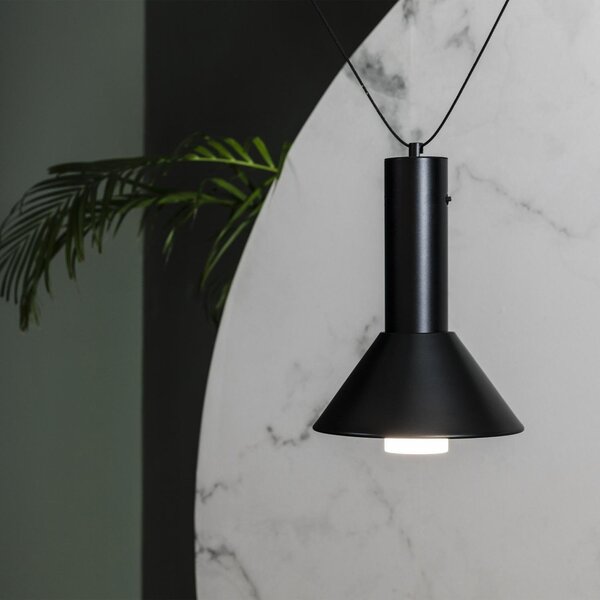 FUJI černá přenosná stolní lampa - FARO