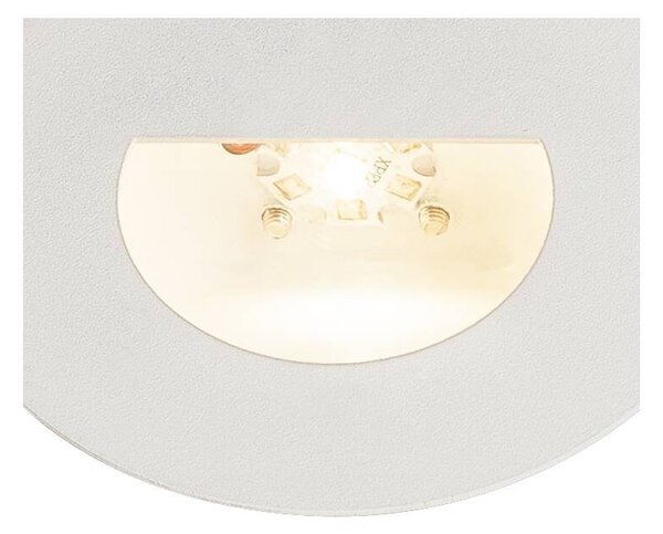 LA 1002922 WORO Indoor, nástěnné vestavné LED svítidlo, 3000K, bílé - BIG WHITE (SLV)