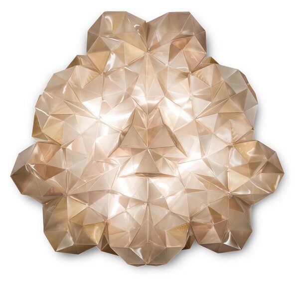 Stropní Lampa Slamp, Drusa, Béžová, Obývací pokoj, Plast, Design