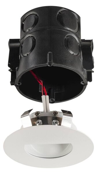 LA 1002922 WORO Indoor, nástěnné vestavné LED svítidlo, 3000K, bílé - BIG WHITE (SLV)