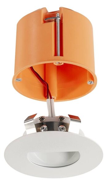 LA 1002922 WORO Indoor, nástěnné vestavné LED svítidlo, 3000K, bílé - BIG WHITE (SLV)