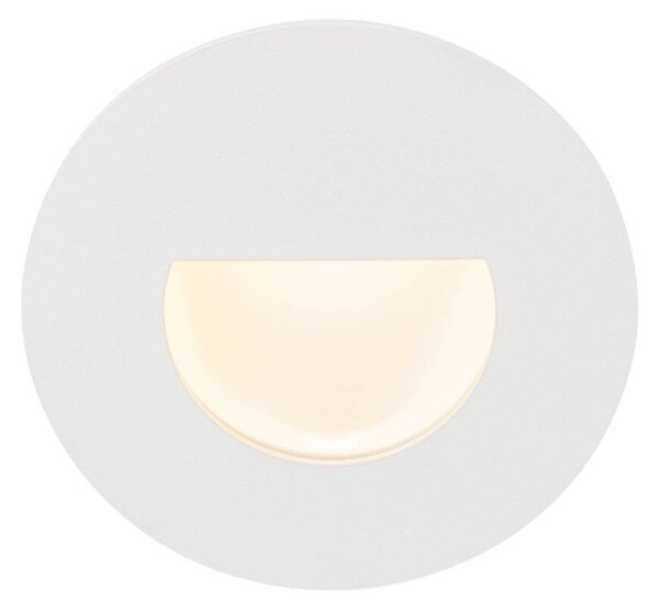 LA 1002922 WORO Indoor, nástěnné vestavné LED svítidlo, 3000K, bílé - BIG WHITE (SLV)