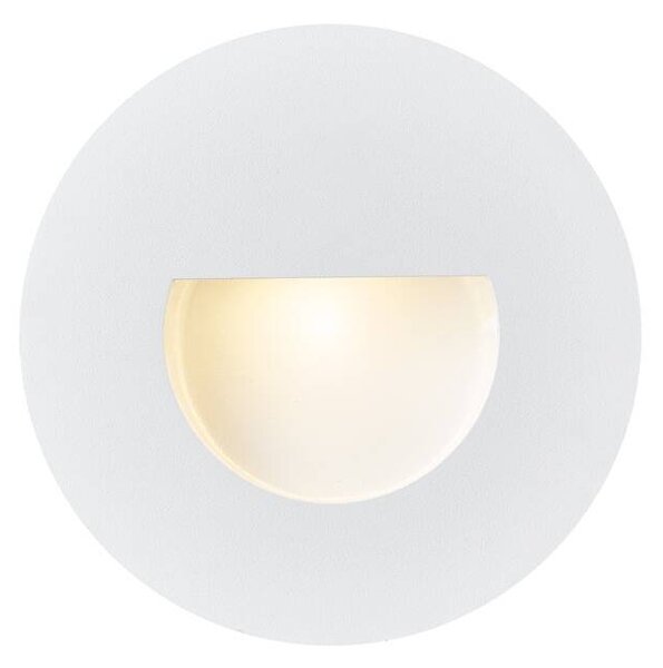 LA 1002922 WORO Indoor, nástěnné vestavné LED svítidlo, 3000K, bílé - BIG WHITE (SLV)