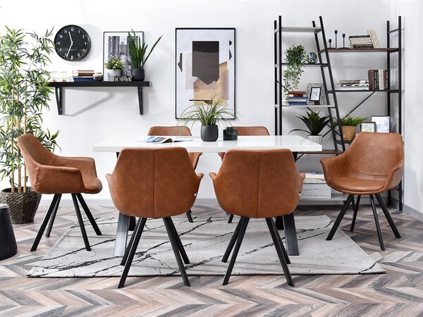 Židle Mirabell (hnědá + černá). Akce -10%