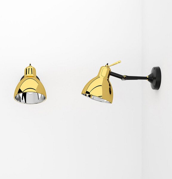 Nástěnná Svítidla Rotaliana, Luxy H0 Glam, stmívatelné, Černá, Obývací pokoj, Kov, Design
