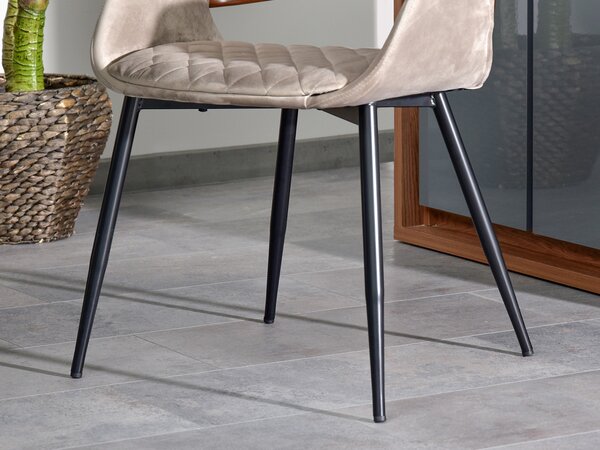 Židle Morgana (ořech + černá). Akce -20%